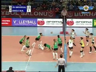 3 Aralık 2011 Fenerbahçe Universal - Ereğli Belediye Maçı 4.Set