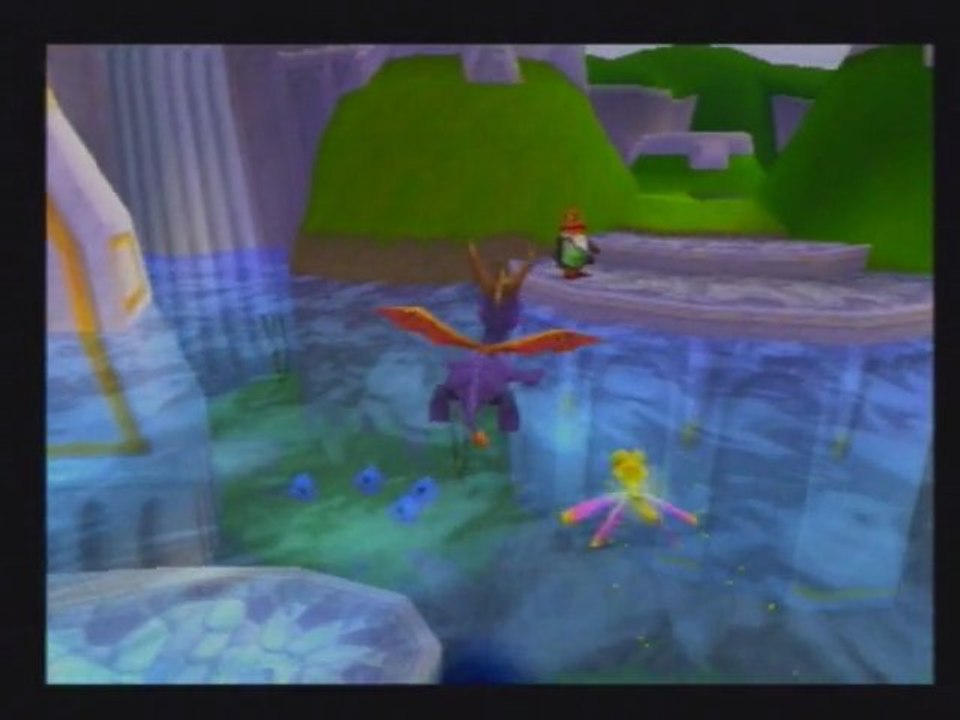 Spyro : Gateway to Glimmer [PS1] - 2 ) Ah le direct ^^