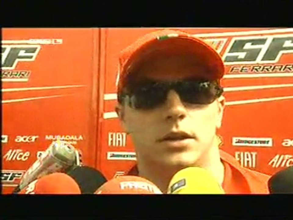 Australia 2008 Kimi Räikkönen Quali Interview