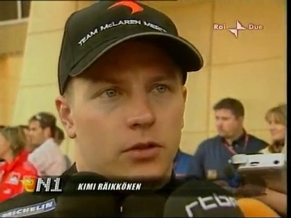 Bahrain 2006 Kimi Räikkönen Race Interview