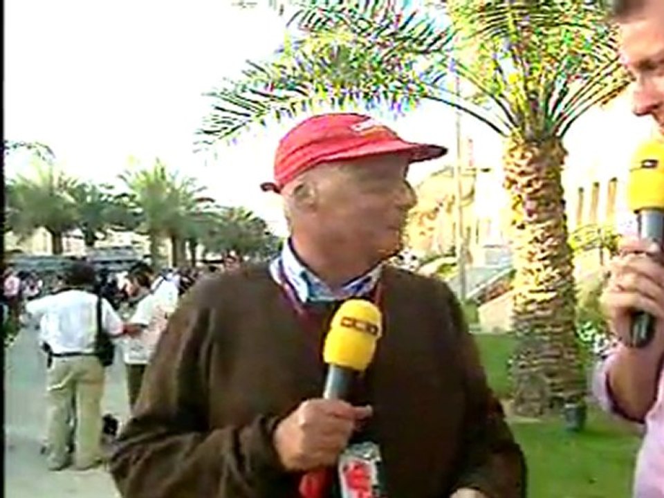 Bahrain 2007 Kimi Räikkönen Race Interview