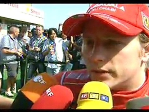 Brazil 2008 Kimi Räikkönen Quali Interview