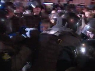 Manifestantes presos na Rússia