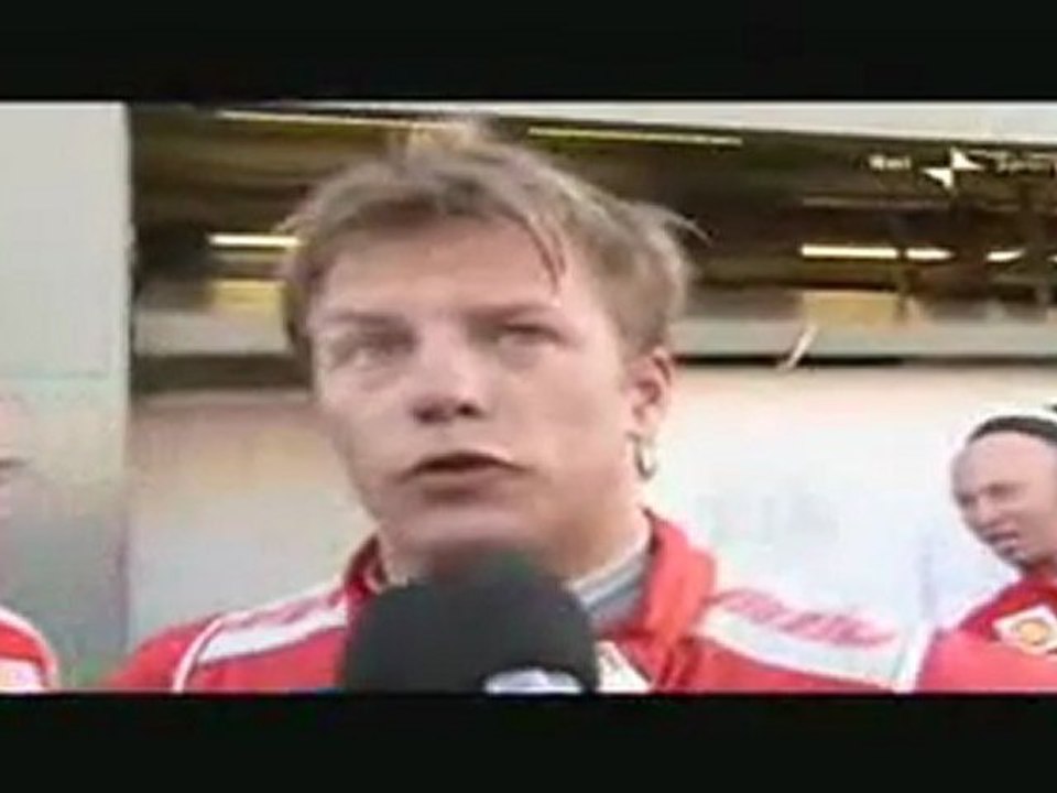 Australia 2009 Kimi Räikkönen Quali Interview