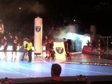 entrée des joueurs - Montpellier vs Kiel Ligue des Champions Handball