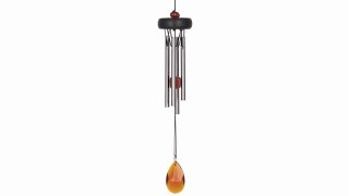 Amber Precious Stone Wind Chime