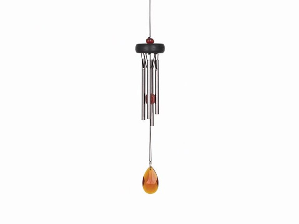 Amber Precious Stone Wind Chime