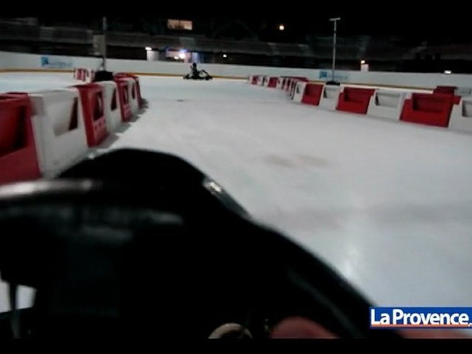 On a testé pour vous... le kart sur glace