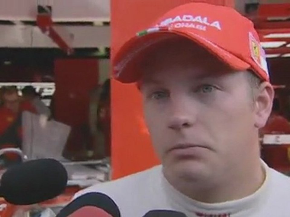 Monza 2008 Kimi Räikkönen Motivation Interview