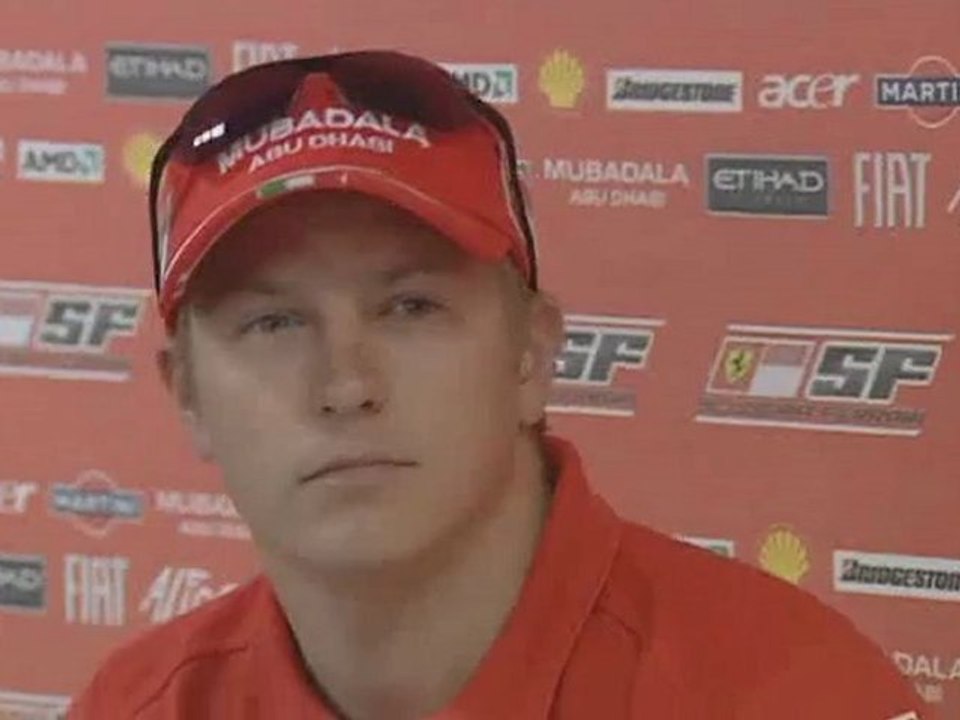 Monza 2008 Kimi Räikkönen Thursday Interview
