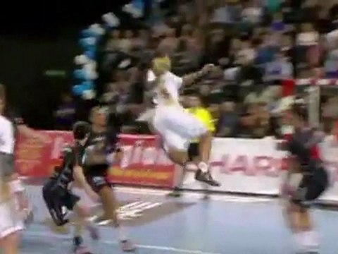 Narcisse donne le tournis à Honrubia - Montpellier vs Kiel Handball