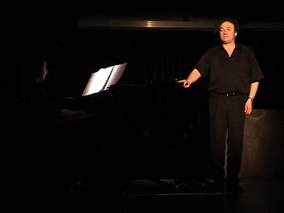 J'en avais tellement envie..."recital de chansons de Serge Reggiani