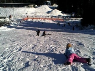 Descente Luge - Hyak, WA - 4 decembre 2011