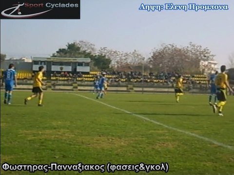 ΦΩΣΤΗΡΑΣ-ΠΑΝΝΑΞΙΑΚΟΣ (ΦΑΣΕΙΣ&ΓΚΟΛ)