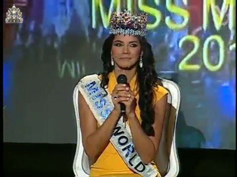 Rueda de Prensa con Ivian Sarcos Miss Mundo 2011 en Venevision