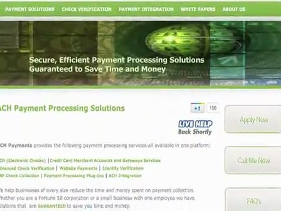 Recurring ACH Billing via Electronic Credit Cards Payments