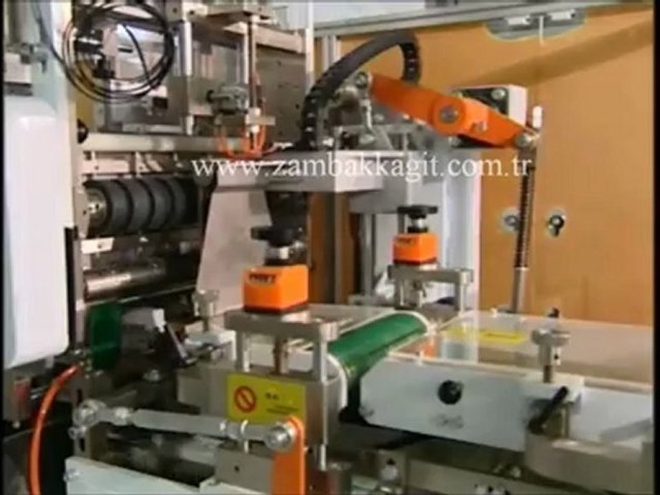Full Servo Tam Otomatik Pecete Paketleme Makinesi