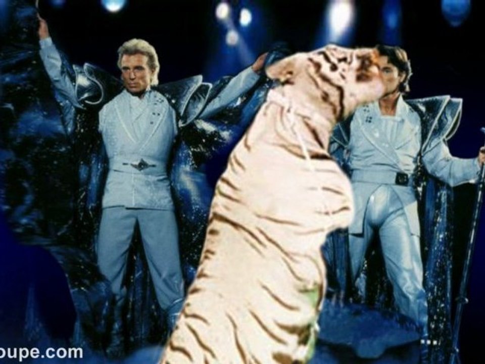 siegfried and roy stuffed tiger