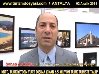 KKTC, TÜRKİYE’DEN YURT DIŞINA ÇIKAN 6.5 MİLYON TÜRK TURİSTE TALİP
