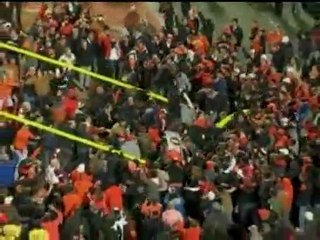 At least 12 injured in stampede at Oklahoma Cowboys match