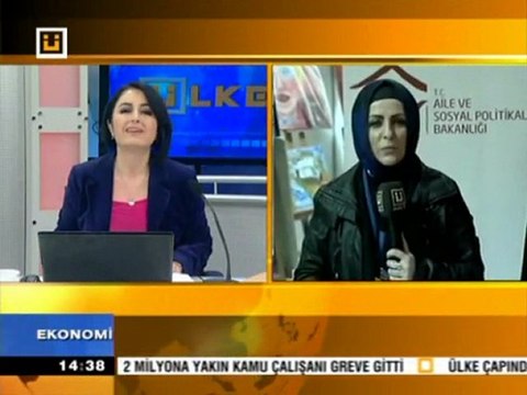 1 Aralık 2011 Nagehan Hüküm Engelsiz Yaşam Fuarı Ülke tv 3G Bağlantısı