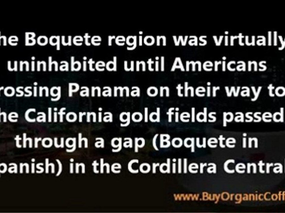Coffee from Panama