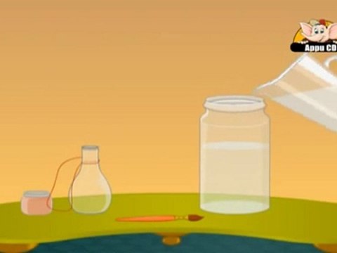 Learn Science through Home Experiments in Kannada - Create an Underwater Volcano.