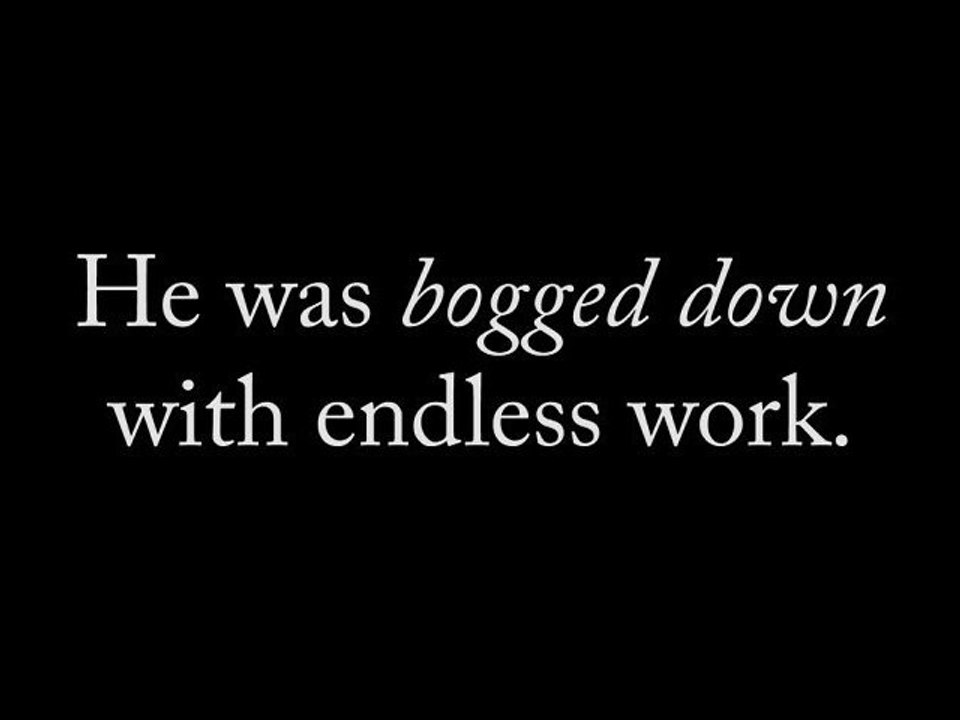 One Word A Day - Bogged (HD)
