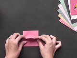 Origami in Marathi  - Learn to make Heart Shaped Bookmark