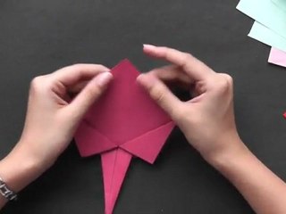 Origami - Make a beautiful Rose (HD)
