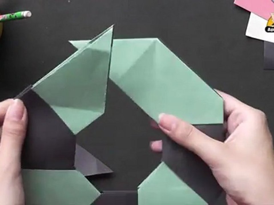 Origami in Marathi Learn to make 8 Point Star video Dailymotion