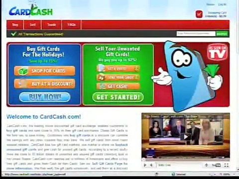 ABC News CardCash.com Get Rid of Unused Gift Cards and Get Cash