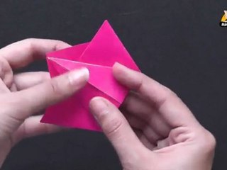 Origami in Gujarati - Let's make a Bunny Rabbit