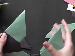 Origami in Gujarati - Make an 8 Point Star
