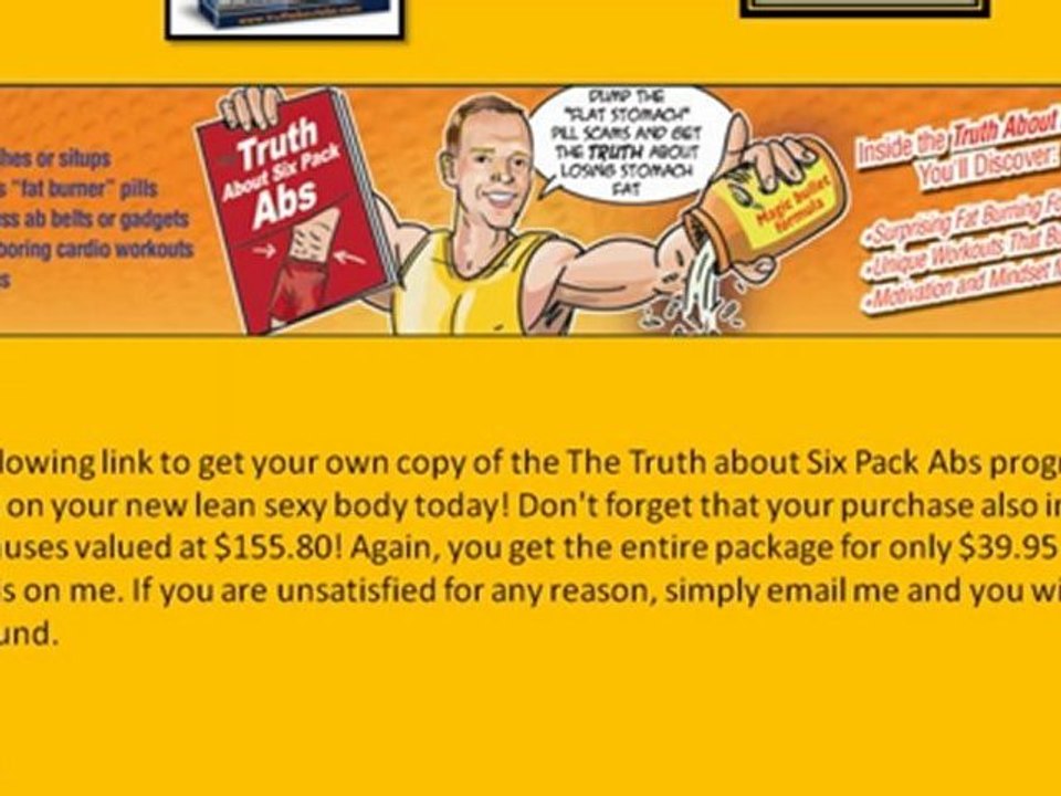 Ab Workouts Stomach - About Six Pack Abs Truth Intro 20