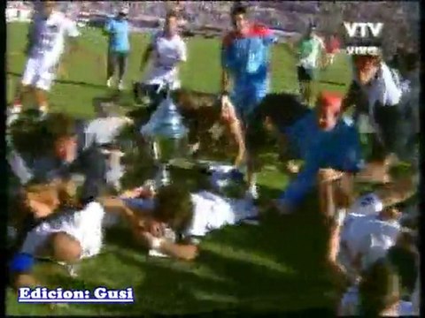 Nacional Campeón Apertura 2011 - Festejos en la cancha