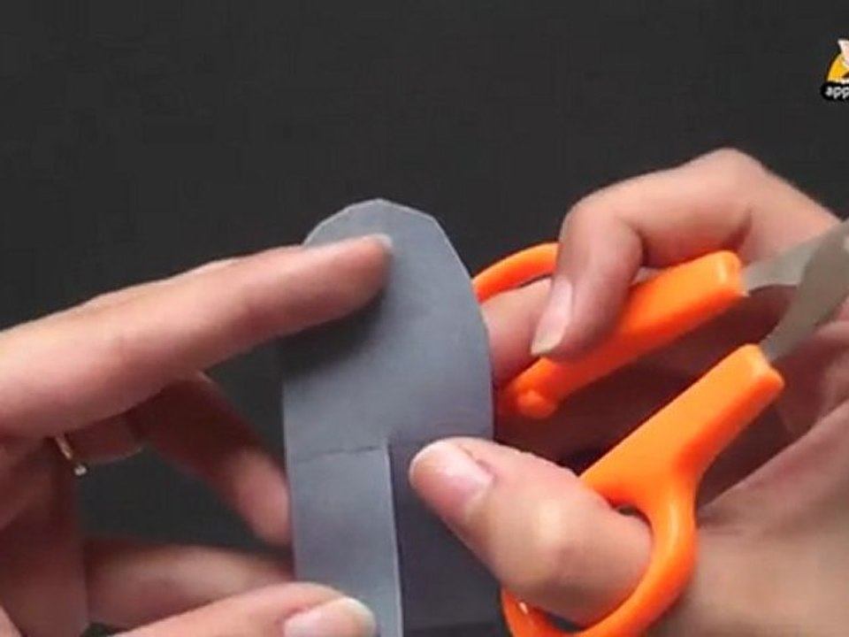 Easy to make Kirigami 2 x 2 Heart Pocket in Hindi