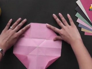 Origami in Kannada - Learn to make a Box with Section