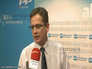 Basagoiti acusa a Eguiguren de "rentabilizar" la paz