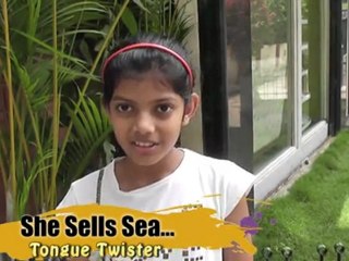 Tongue Twister -  She Sells Sea  Shells...