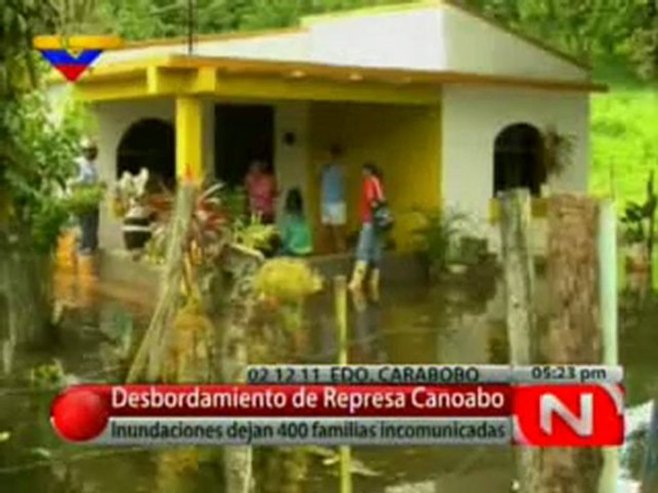 Gobierno Bolivariano atiende a afectados por inundaciones en Zulia y Carabobo y Carabobo por inundaciones