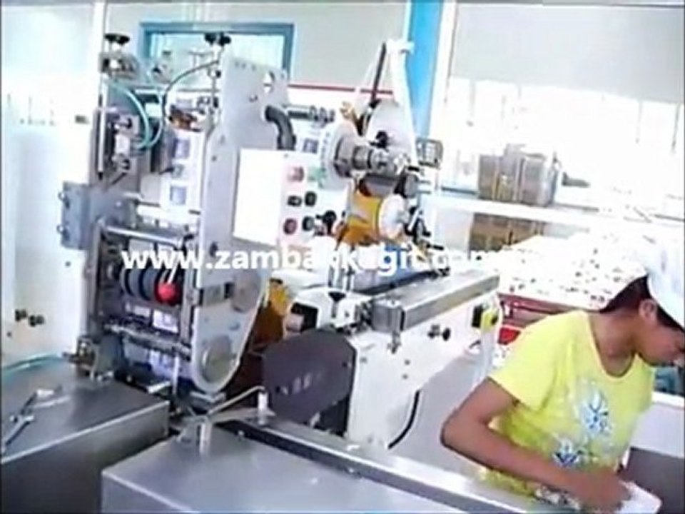 Cep Mendili Paketleme Makinesi