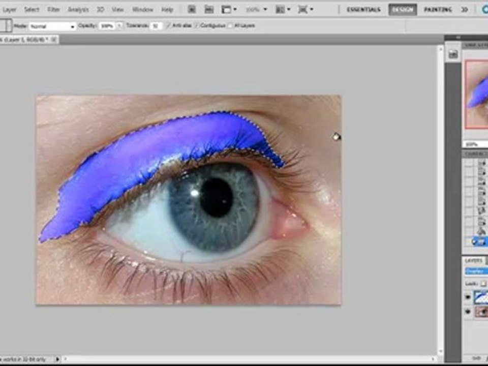 Adobe Photoshop Göz Makyajı Nasıl Yapılır
