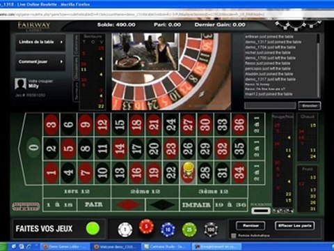 Méthode pour gagner à la roulette