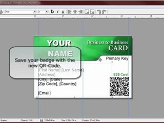 Photo ID card software - How-To add a QR-code to your Badge with IDpack 9