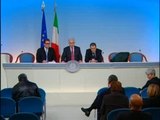 Roma - Conferenza stampa parti sociali - Raffaele Bonanni Cisl