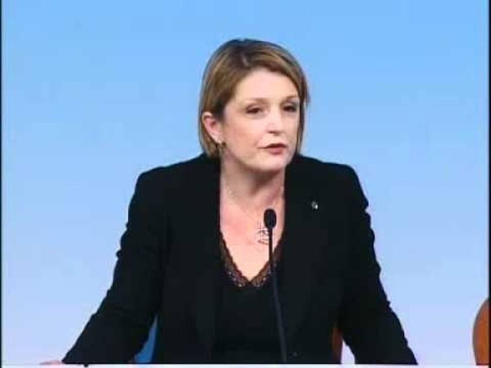 Roma - Conferenza stampa parti sociali - Marina Calderone Ordini professionali