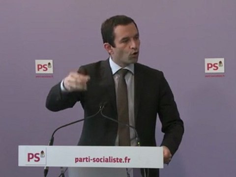 Benoît Hamon dénonce la politicaillerie de François Fillon