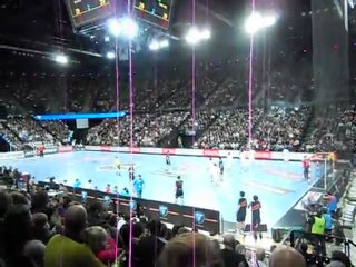 Ambiance Montellier - Kiel Handball Ligue des Champions