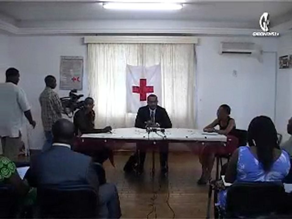 Conférence de presse Croix Rouge